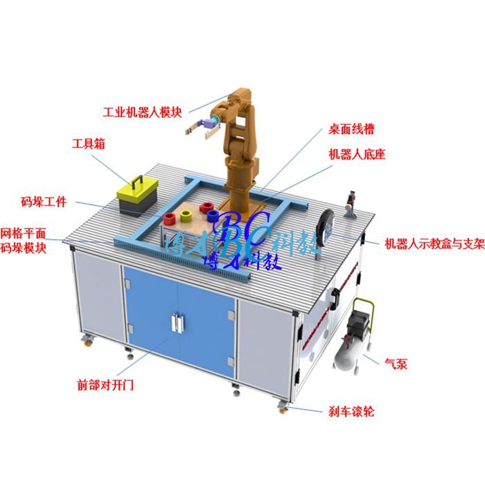 BCRGZ-2型 工业机器人装配工作站实训装置