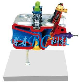 BCQC-JP018 带预燃室的气缸盖解剖模型