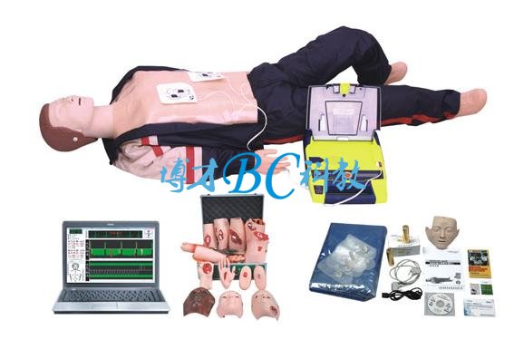BC/BLS880电脑高级心肺复苏、AED除颤仪、创伤模拟人