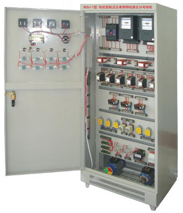 电机控制及仪表照明电路实训考核装置