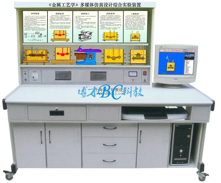 BC-34型 金属工艺学多媒体仿真设计综合实验装置