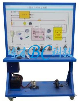 一键起动系统示教板