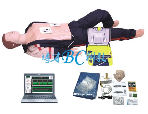 BC/BLS850 电脑心肺复苏、AED除颤仪模拟人